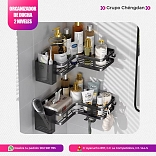 Organizador para ducha 2 niveles