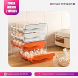 Porta Huevos 2 niveles