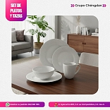 Set de platos y tazas