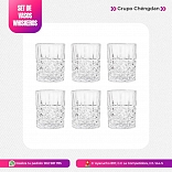 SET DE VASOS WHISKEROS