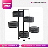 Verdulero modelo redondo »5 niveles«