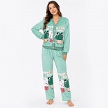 Pijama de felpa para mujeres