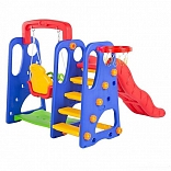 Tobogan y columpio para niños Multicolor