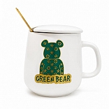 Taza »Oso« con calentador eléctrico