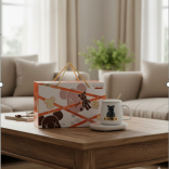 Taza »Oso« con calentador eléctrico