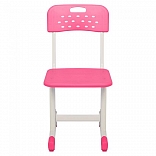 ESCRITORIO ERGONÓMICO »ROSADO« CON LÁMPARA 