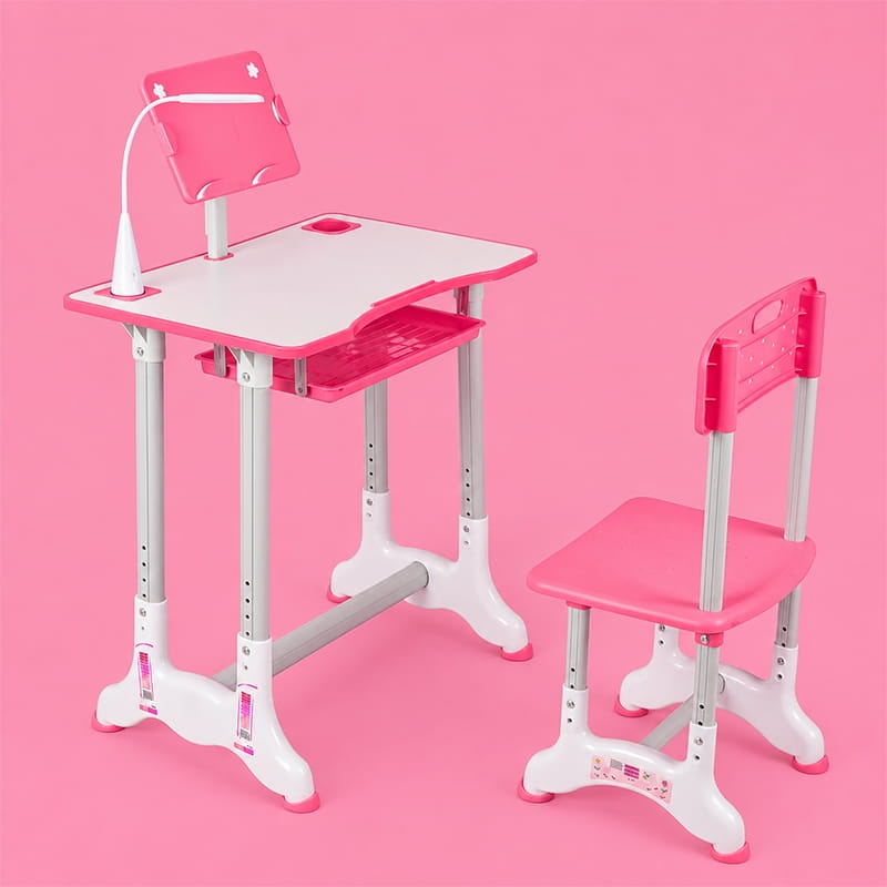 IMPORT JLM S.A.C. - Escritorio »Rosado« con lámpara led