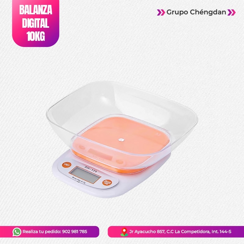 IMPORT JLM S.A.C. - BALANZA DIGITAL DE 10KG