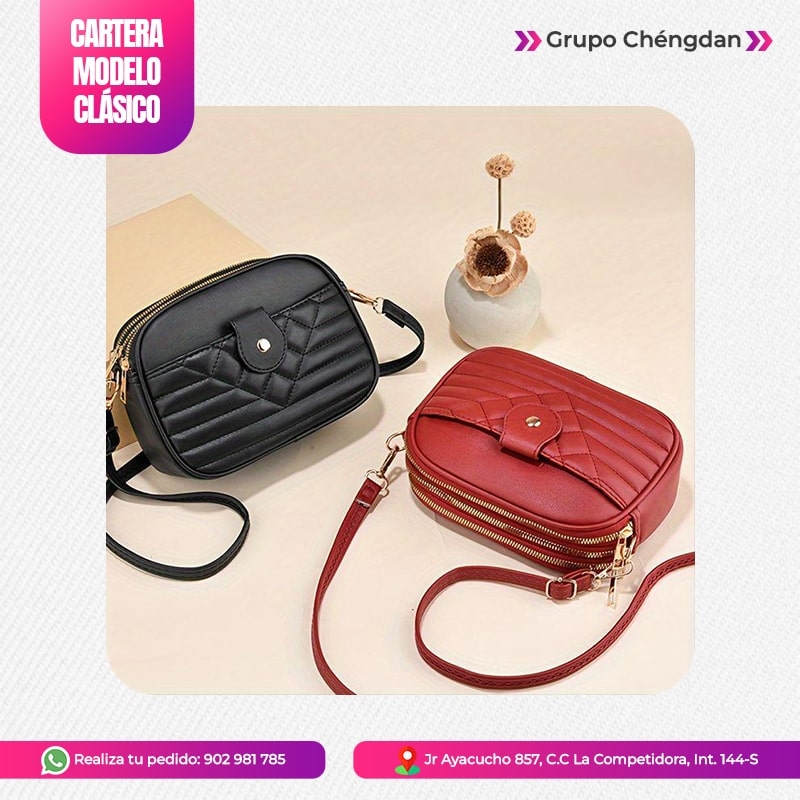 IMPORT JLM S.A.C. - CARTERA CLÁSICA »COLOR ENTERO«