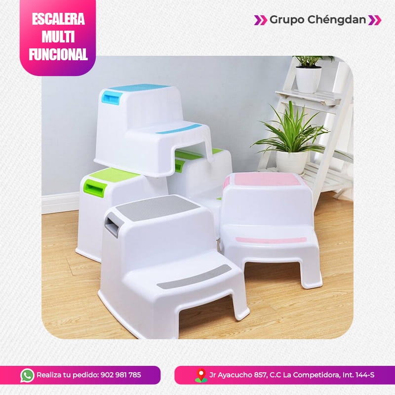 IMPORT JLM S.A.C. - Mini Escalera Multifuncional 