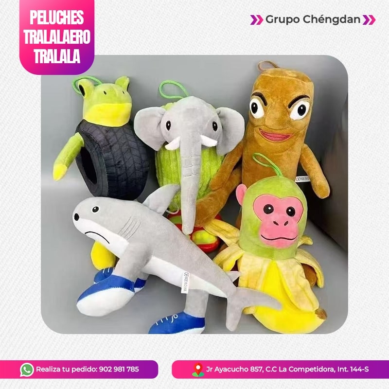 IMPORT JLM S.A.C. - PELUCHES TRALALERO TRALALA