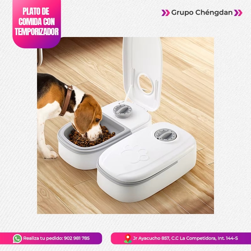 IMPORT JLM S.A.C. - PLATO PARA COMIDA CON TEMPORIZADOR