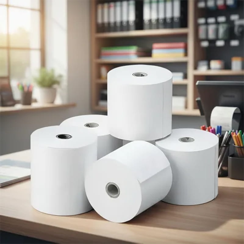 IMPORT JLM S.A.C. - Rollo de papel térmico de 80x80mm