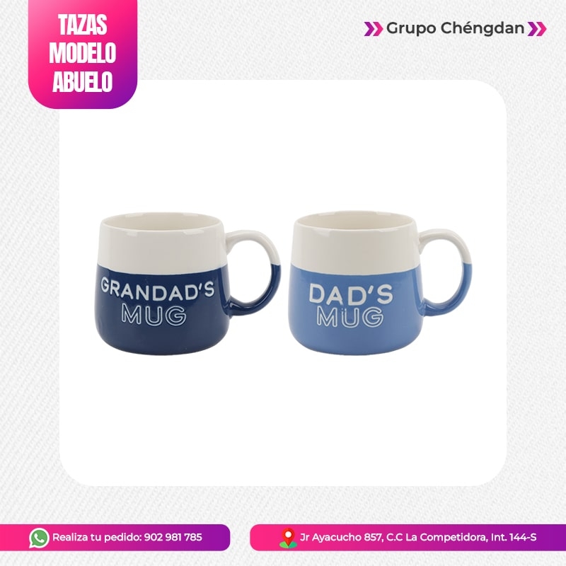 IMPORT JLM S.A.C. - TAZA MODELO »GRANDFATHER«