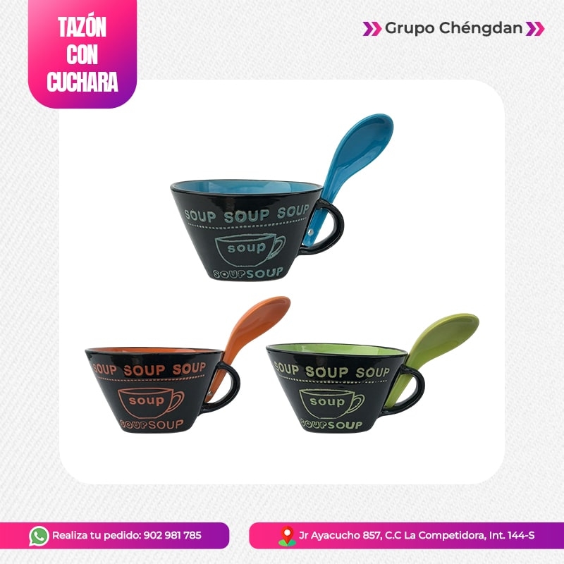 IMPORT JLM S.A.C. - TAZÓN CON CUCHARA