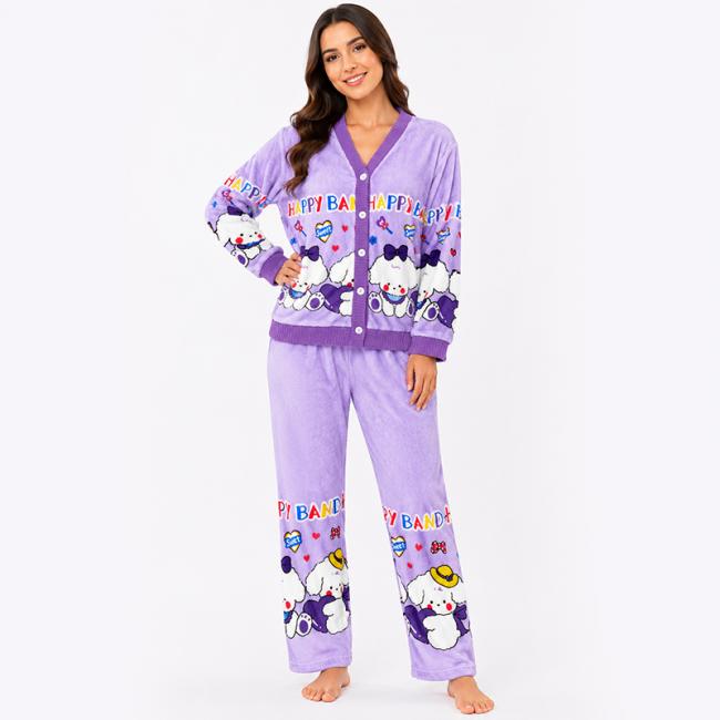 Pijama de felpa para mujeres