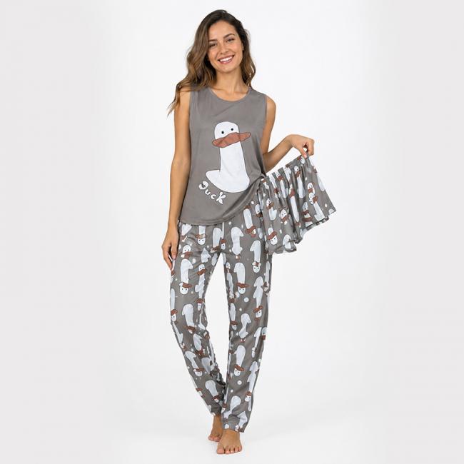 Pijama 3 en 1 para damas