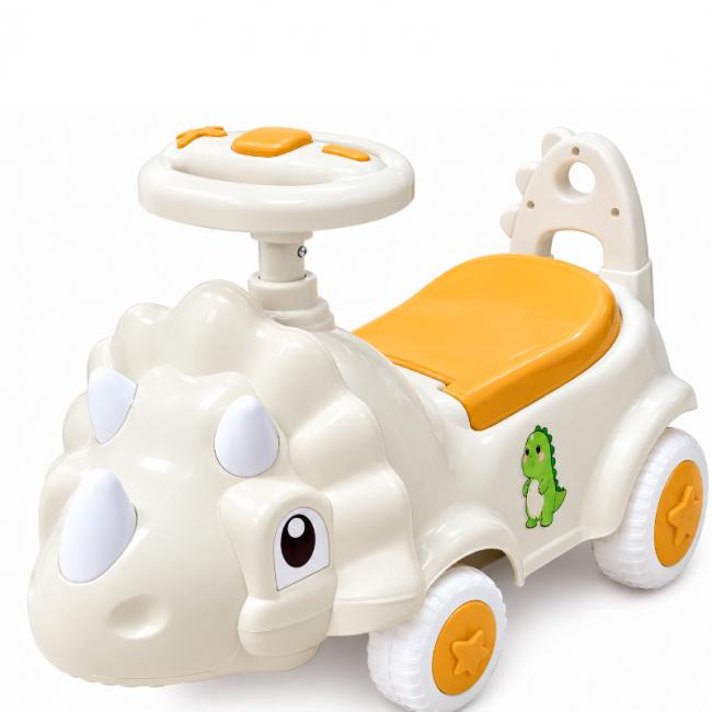 Carrito Infantil Dinosaurio - Modelo »Musical & Luces«