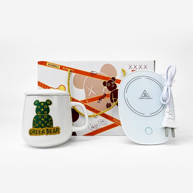 Taza »Oso« con calentador eléctrico