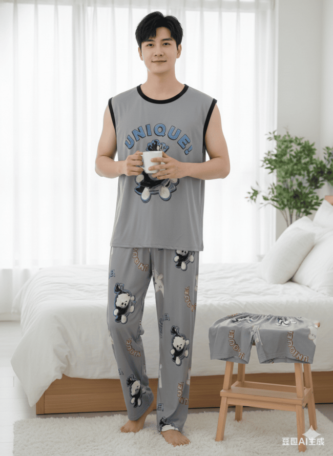 Pijama 3 en 1 para hombres