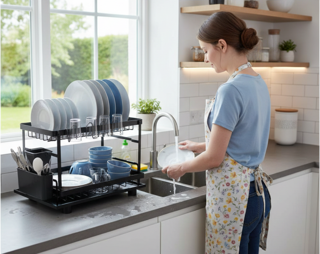 ESCURRIDOR DE PLATOS MULTIUSO