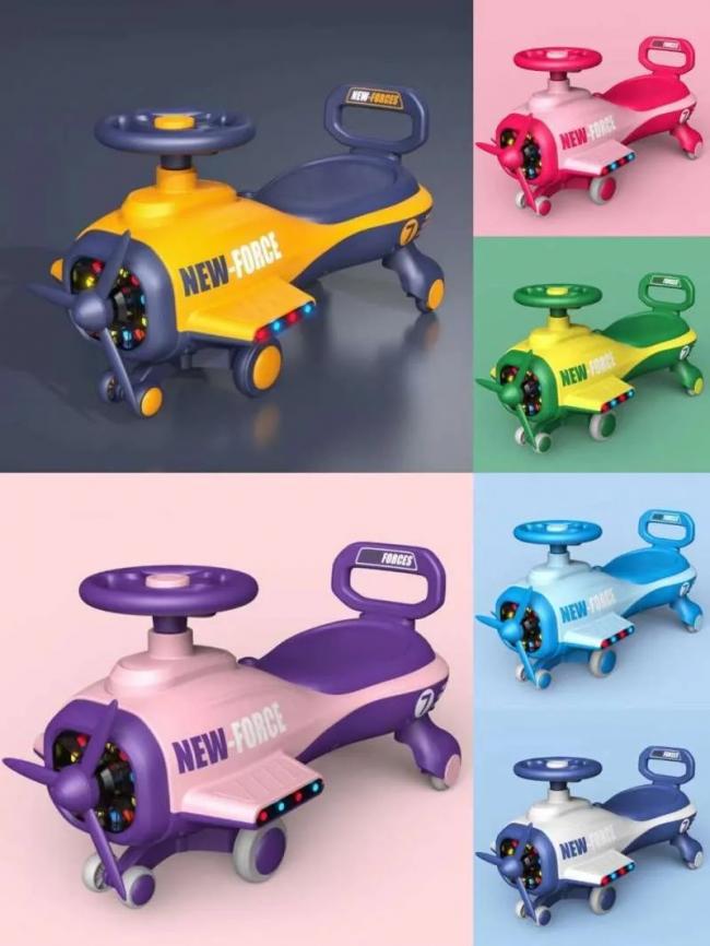 TWISCAR MODELO »AVIONETA« MUSICAL Y LUCES