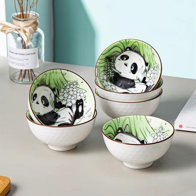 Set de tazones modelo »Panda«