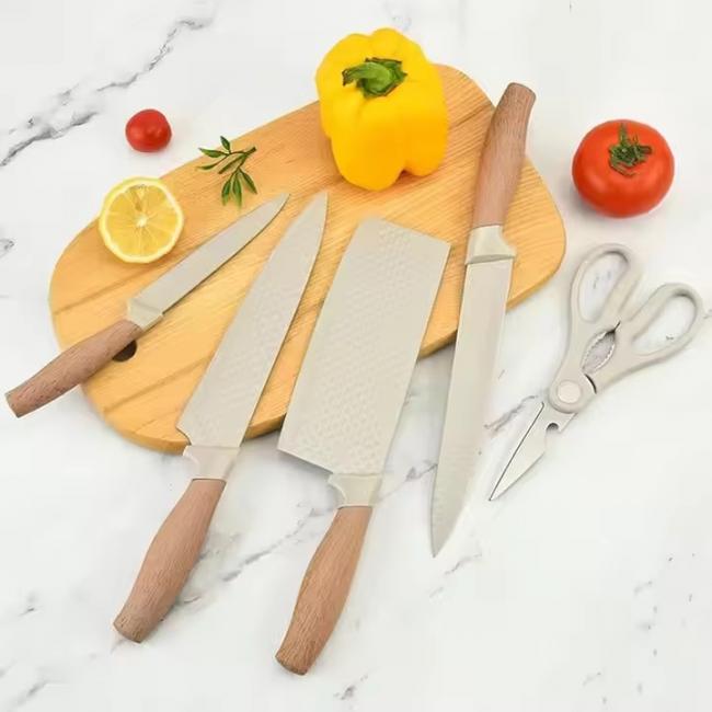 SET DE CUCHILLOS DE 6 PCS