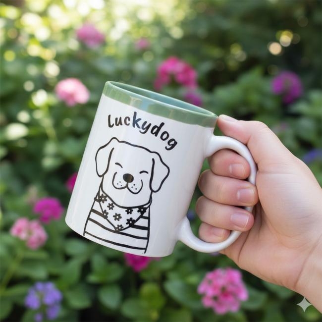 Taza 500ml modelo »Mascotas«
