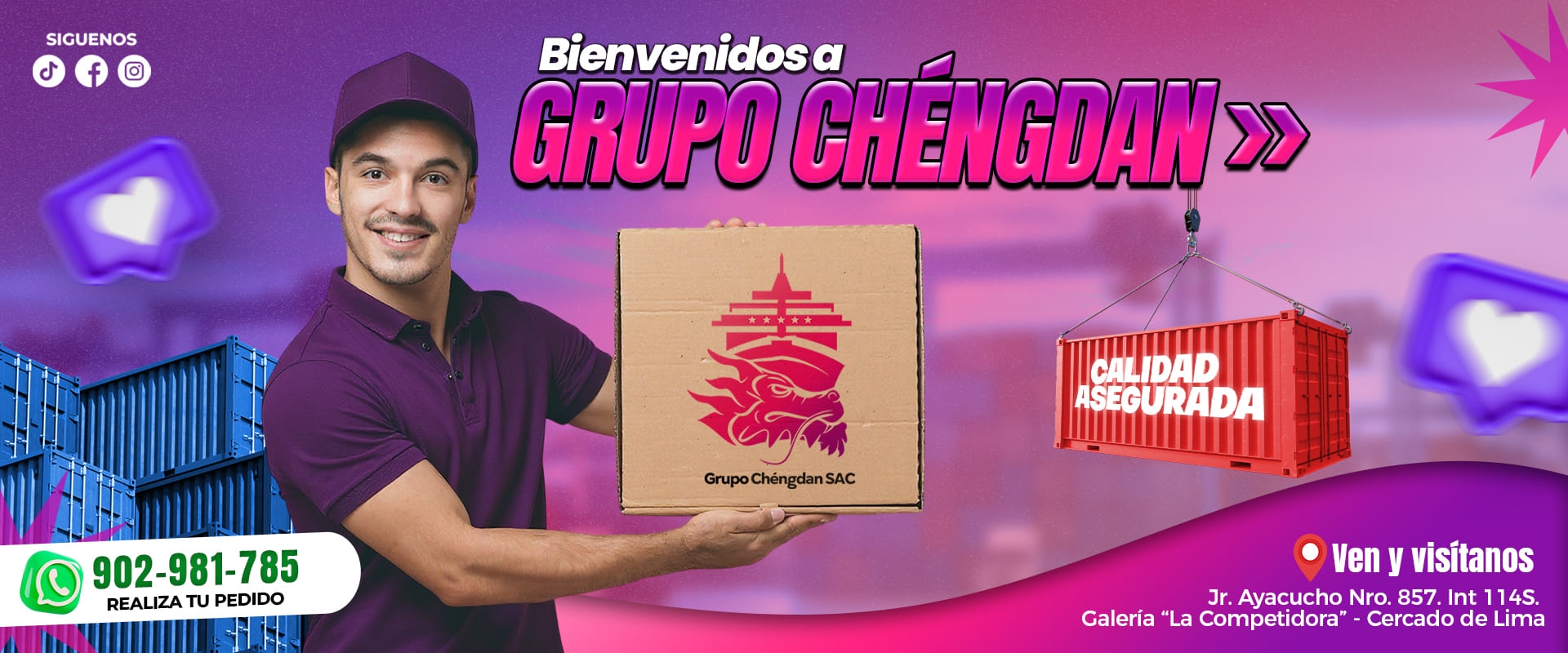 IMPORT JLM SAC - BIENVENIDA